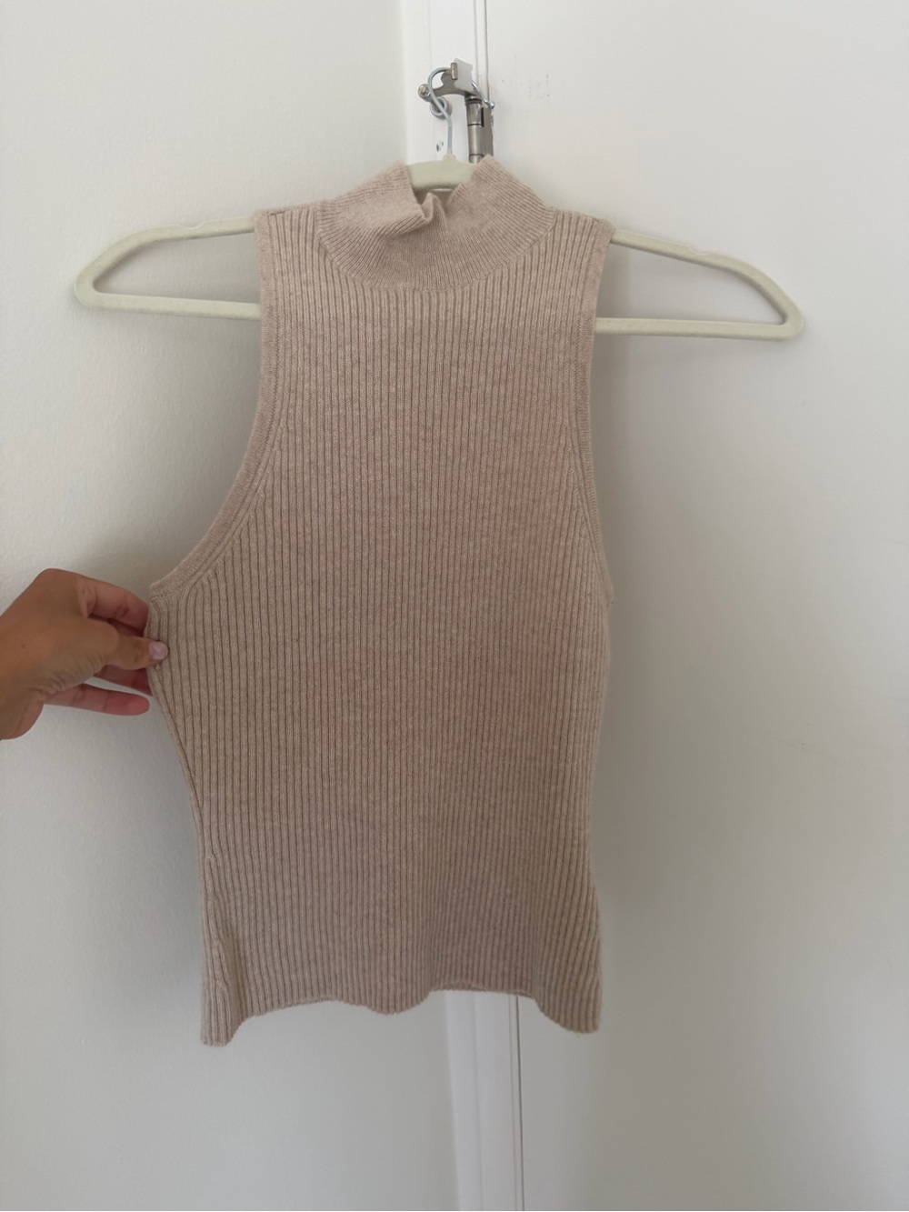 Reformation Sleeveless Sweater Top